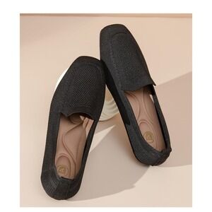 Womens Knit Loafers Comfortable Slip On Flats‎ Casual Walking Shoes